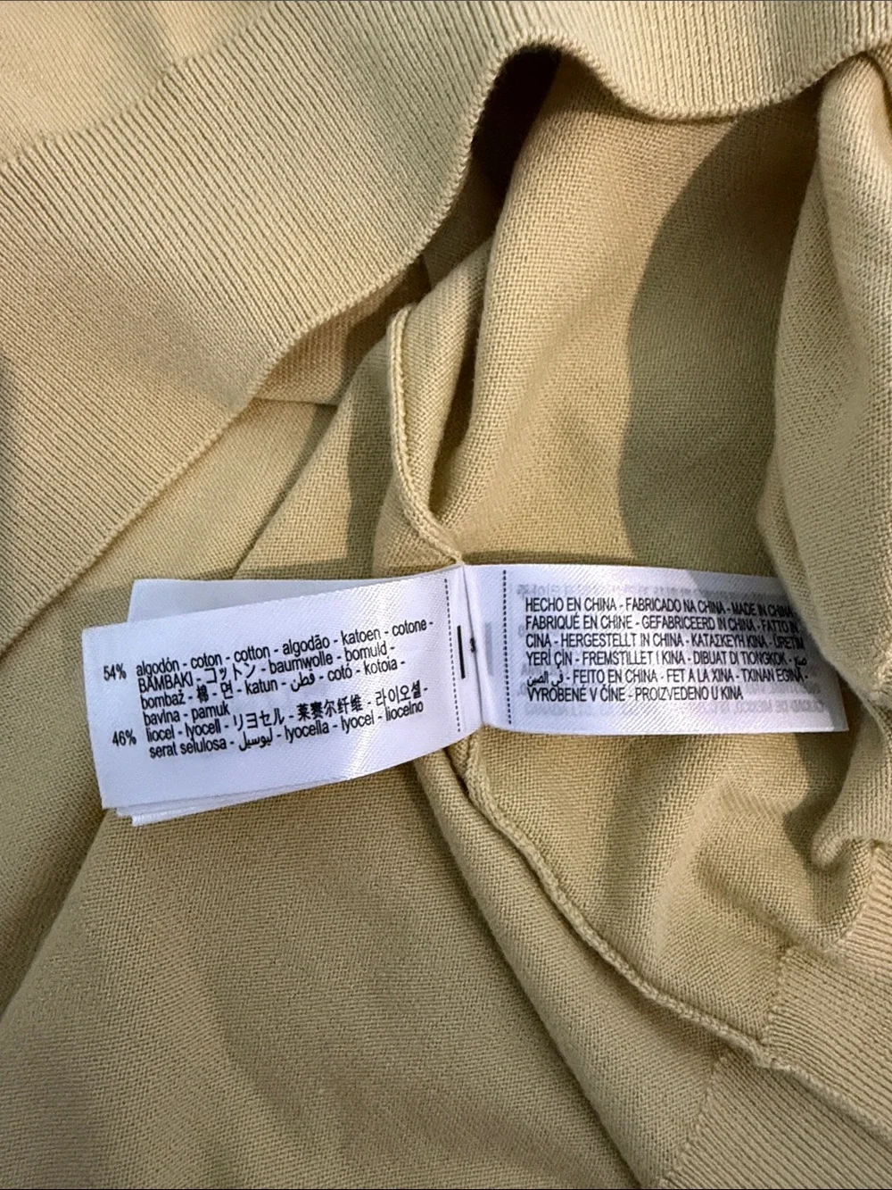 NWT Zara Men's Knit Polo Sweater Lime Green Size XL